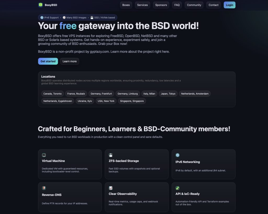 BoxyBSD Website 2026